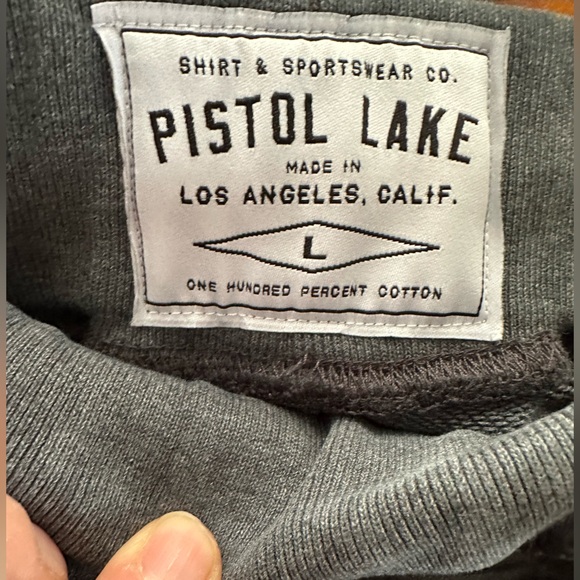 Pistol Lake L A Men’s minimalist Joggers Casual Comfy day wearing or at Gym Sz L - Picture 5 of 12